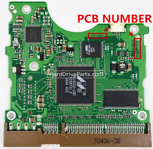 (image for) SAMSUNG HDD PCB BF41-00067B