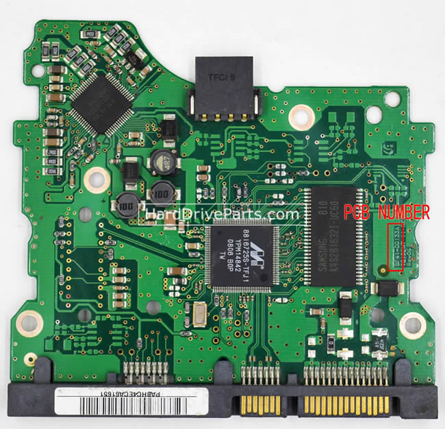 (image for) Samsung HD501LJ PCB Board BF41-00133A