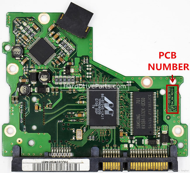 (image for) Samsung HE160HJ Hard Drive PCB BF41-00163A