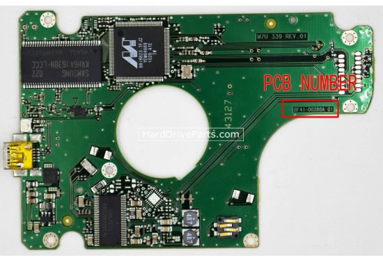 (image for) Samsung HM502JX Hard Drive PCB BF41-00288A