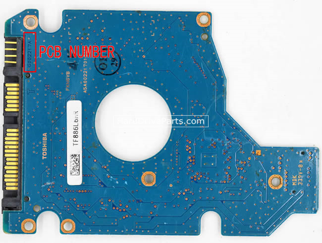 (image for) Toshiba HDD PCB G002217A