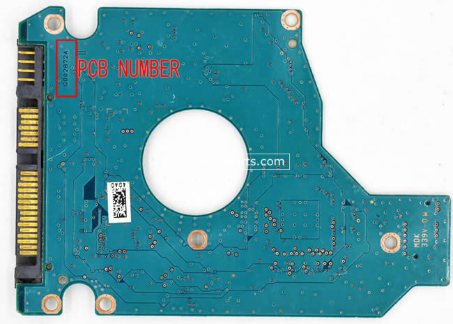 (image for) Toshiba MK1059GSM PCB Board G002872A