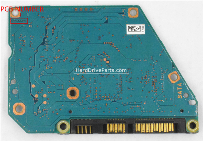 (image for) Toshiba MG03ACA100 PCB Board G003220A