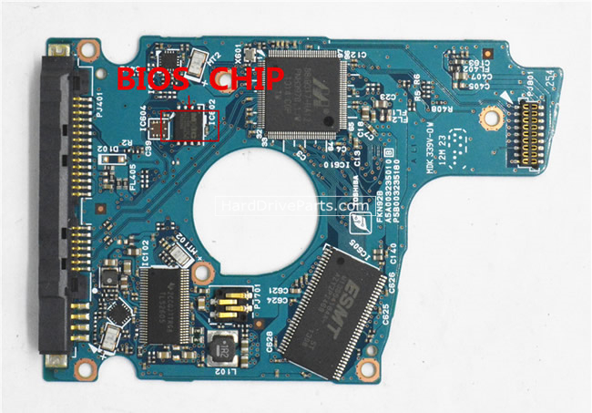 (image for) Toshiba MQ01ABD100 PCB Board G003235B