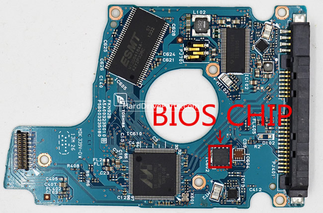 (image for) Toshiba MQ01ABD075 PCB Board G003235C