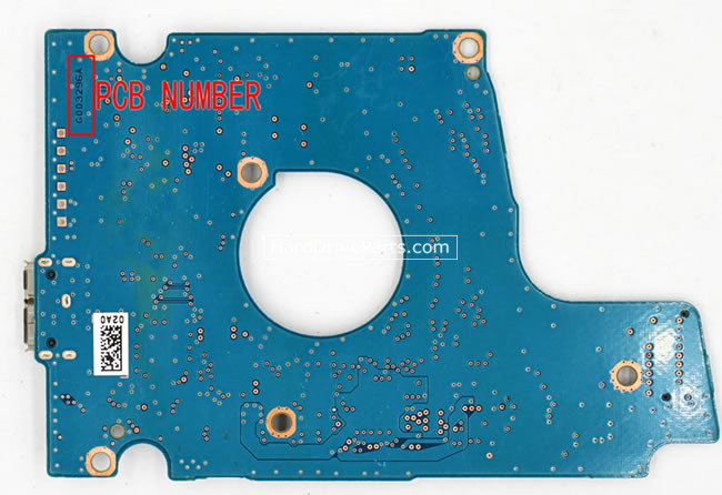 (image for) Toshiba MQ01ABD100 Hard Drive PCB G003296A