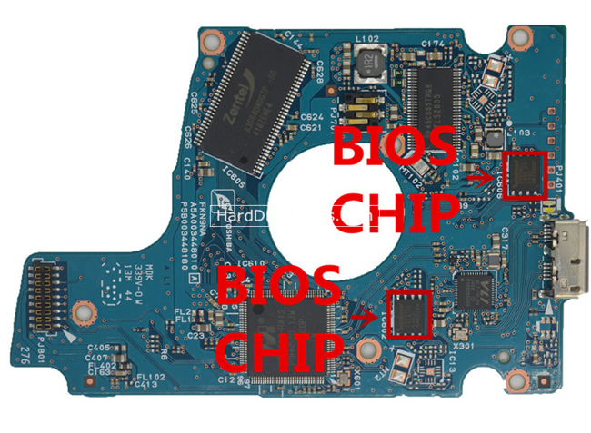 (image for) Toshiba MQ01UBD050 Hard Drive PCB G3448A