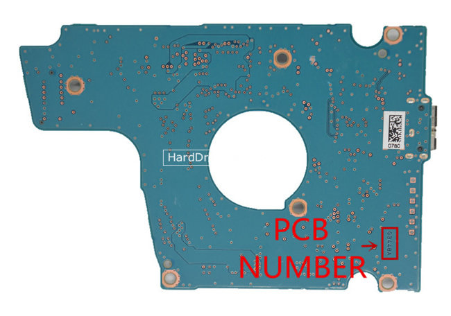 (image for) Toshiba MQ01UBD050 Hard Drive PCB G3448A