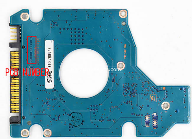 (image for) Toshiba HDD PCB G5B001851000-A